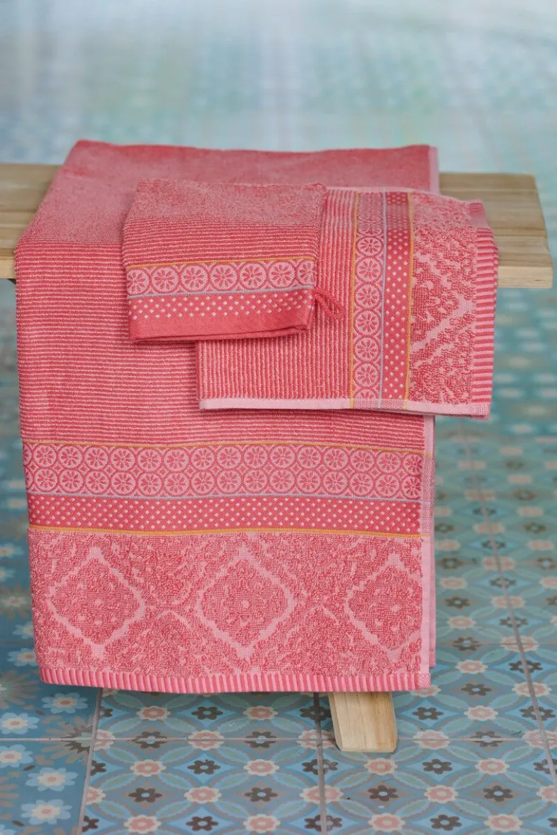 Badhanddoek Set/3 Soft Zellige 55X100 Cm