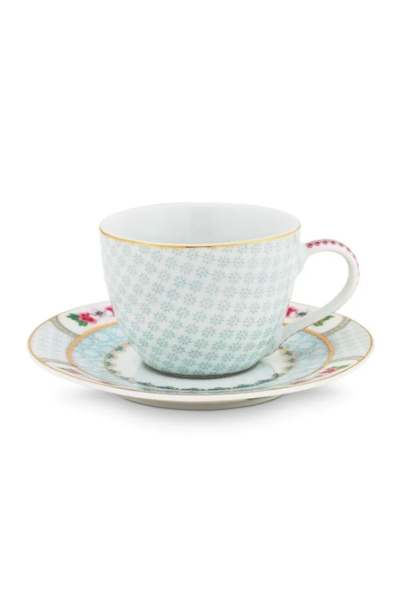 Blushing Birds Espresso Kop & Schotel