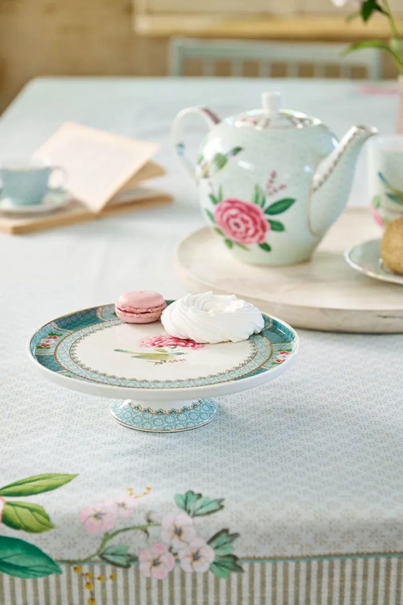 Blushing Birds Taartplateau Klein Blue 21Cm