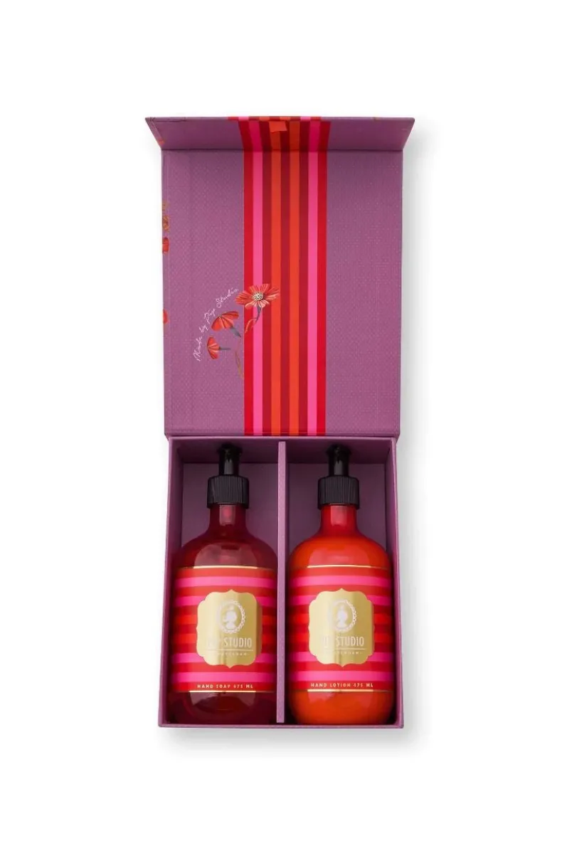 Cadeauset Handzeep & Handlotion Jasmijn Thee Bladeren 475Ml