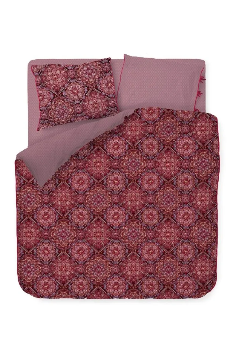 Dekbedovertrek Il Mosaico Donkerrood