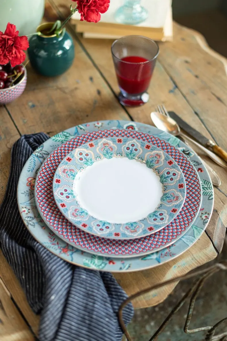 Flower Festival Ontbijtbord Licht 21 Cm