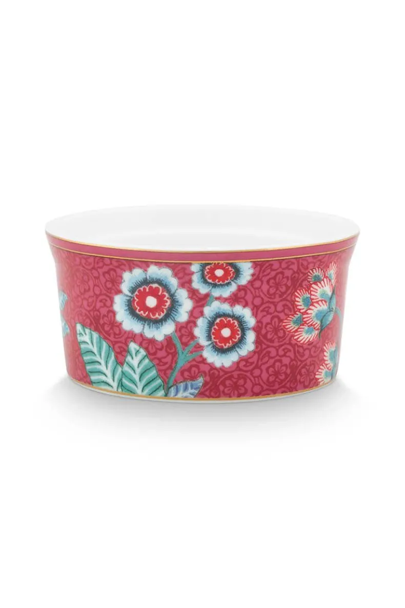 Flower Festival Ramequin Donker