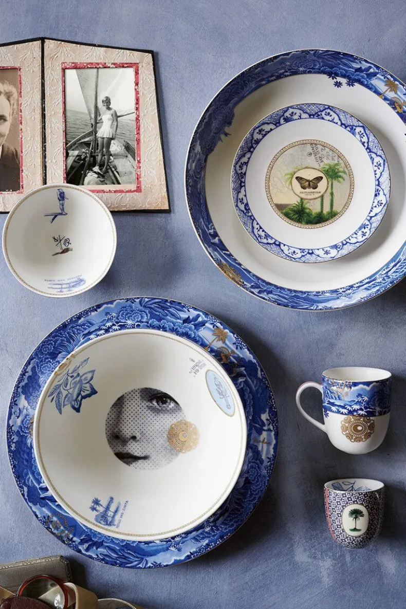 Heritage Dinerbord Grens Blauw 26.5 Cm