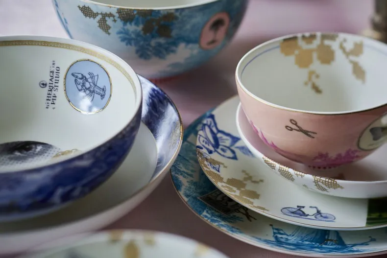 Heritage Kom Boot Aqua 18 Cm