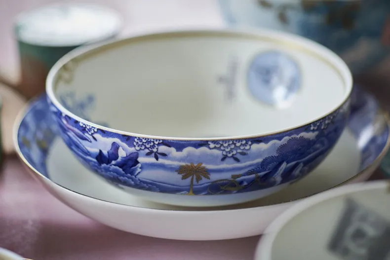 Heritage Kom Grens Blauw 20 Cm