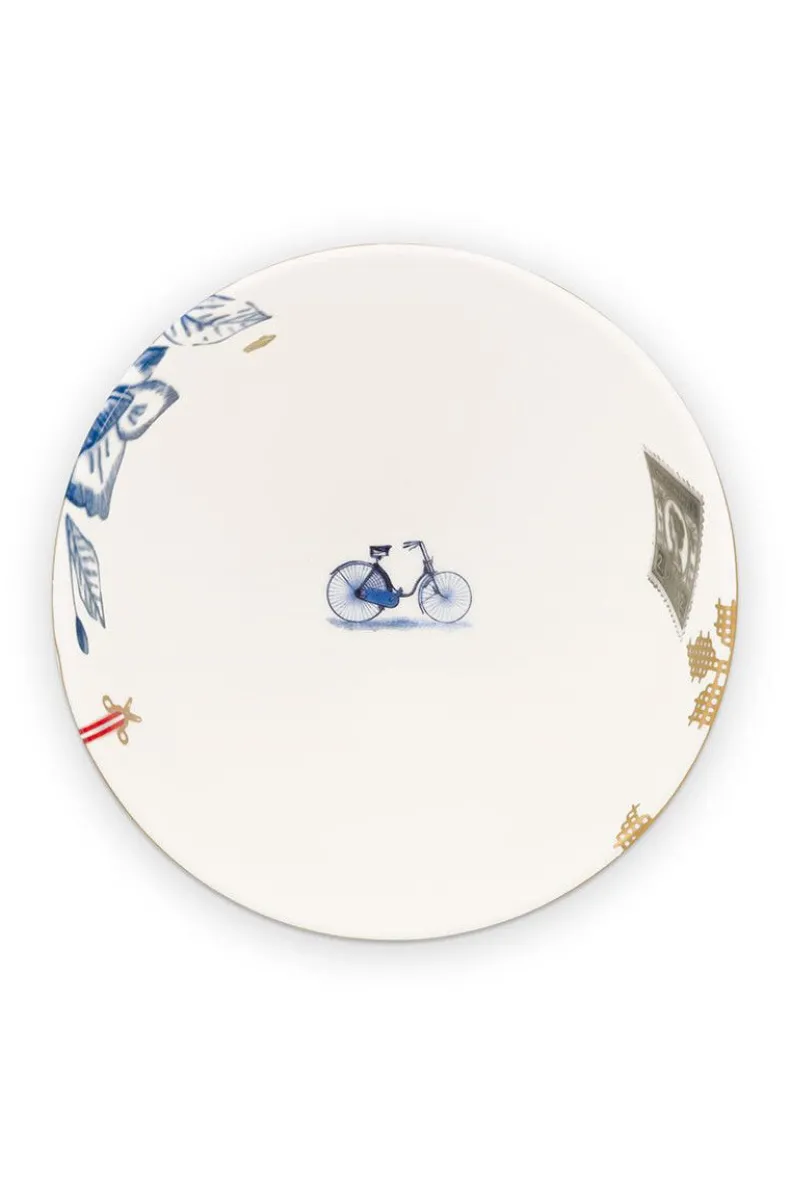 Heritage Kom Palm Wit 15 Cm