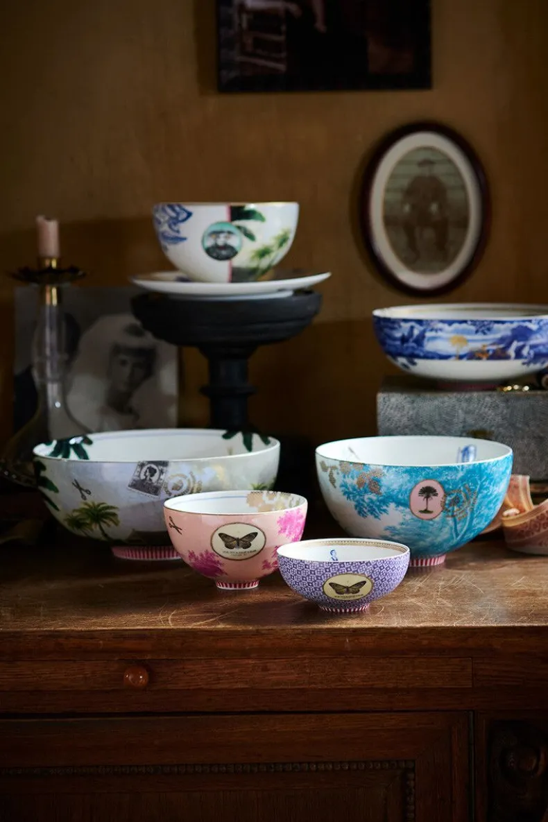 Heritage Kom Palm Wit 15 Cm