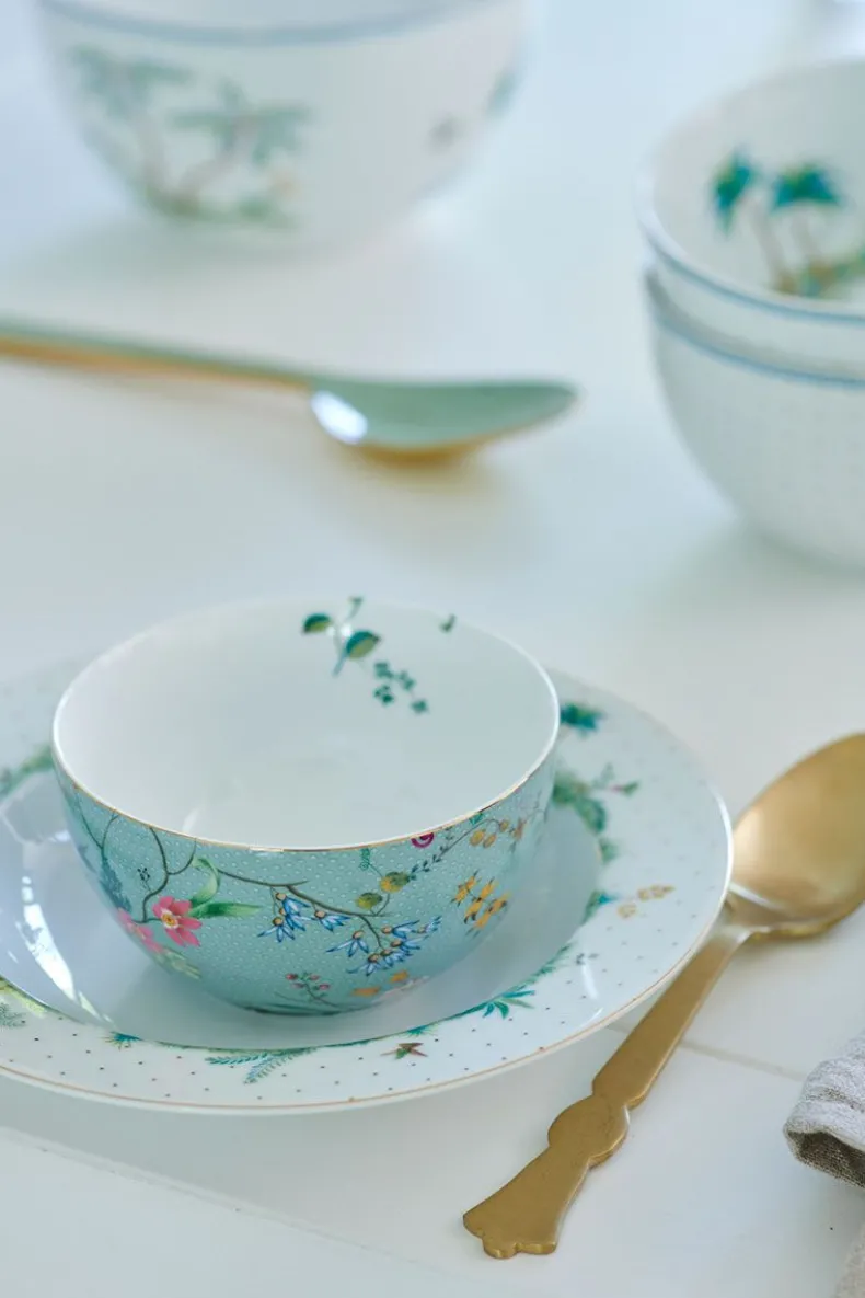 Jolie Diep Bord Dots Gold 21.5 Cm