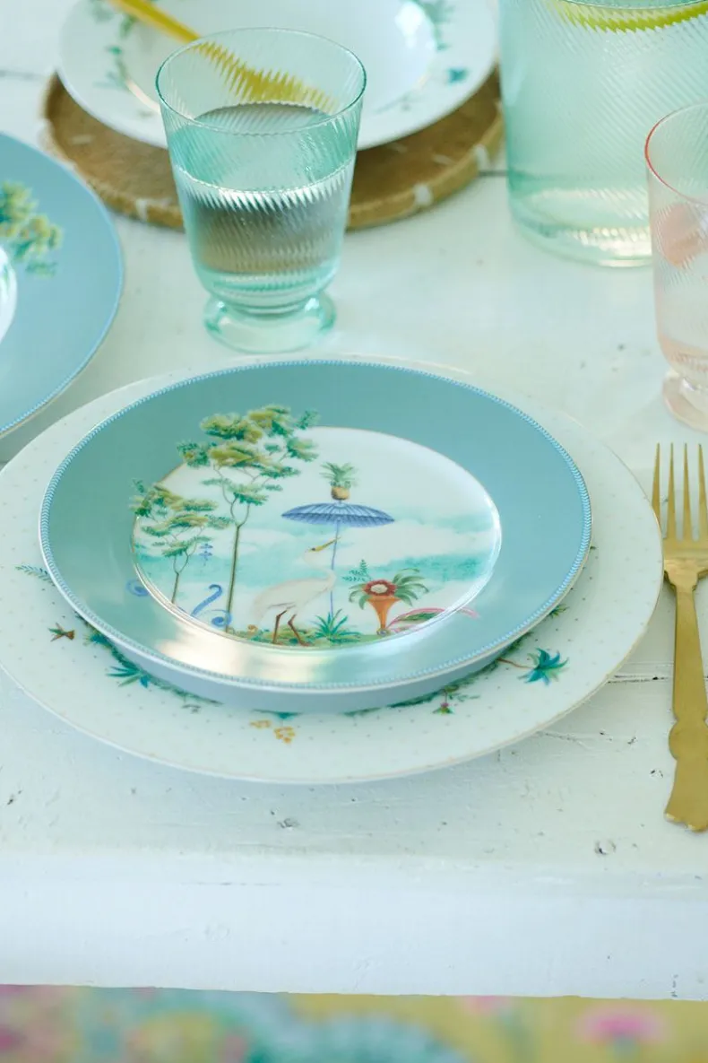 Jolie Ontbijtbord Blauw 21 Cm