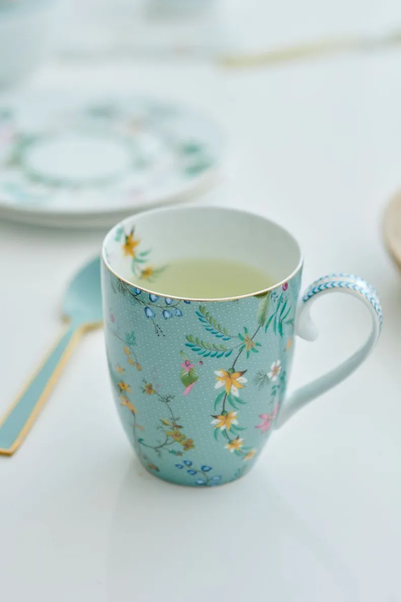 Jolie Set/3 Thee Set Groot Flowers