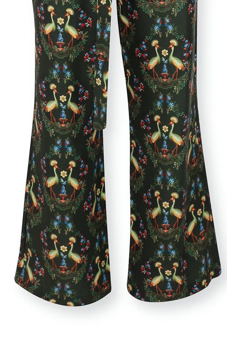 Jumpsuit Flirting Birds Groen