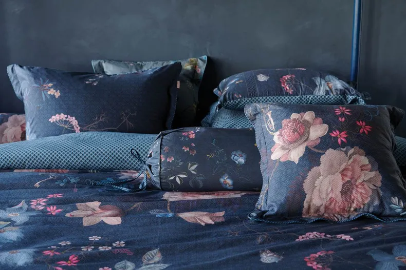 Kussensloop Tokyo Bouquet Donker