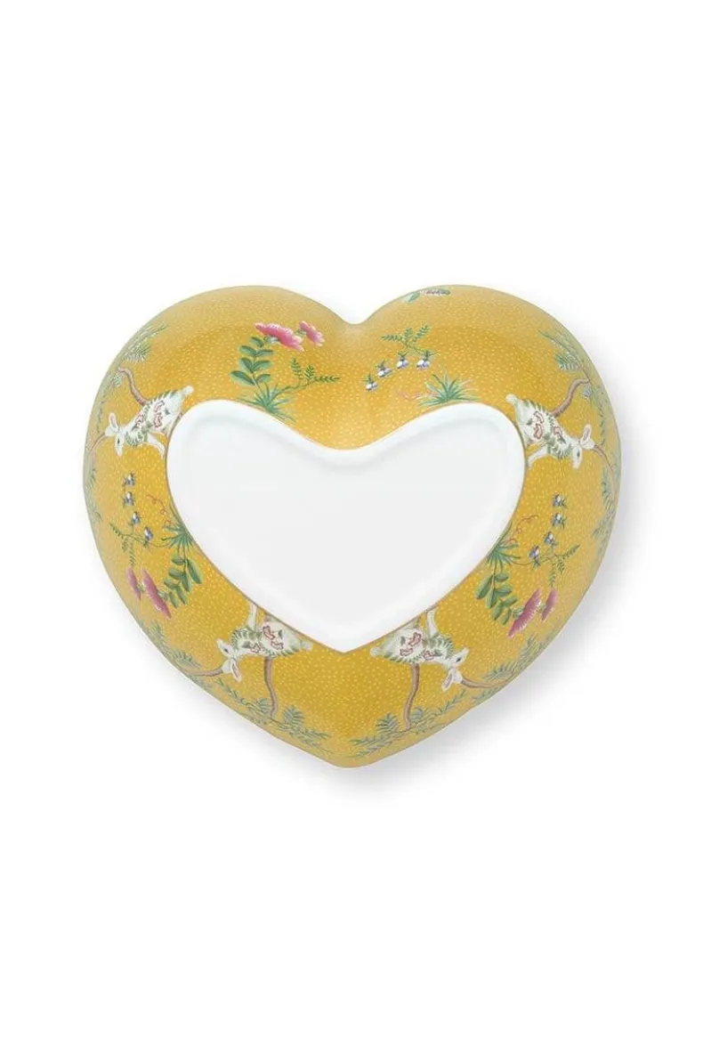 La Majorelle Grote Serveerschaal Hart