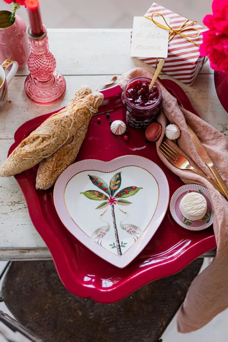 La Majorelle Set/2 Hartvormige Borden