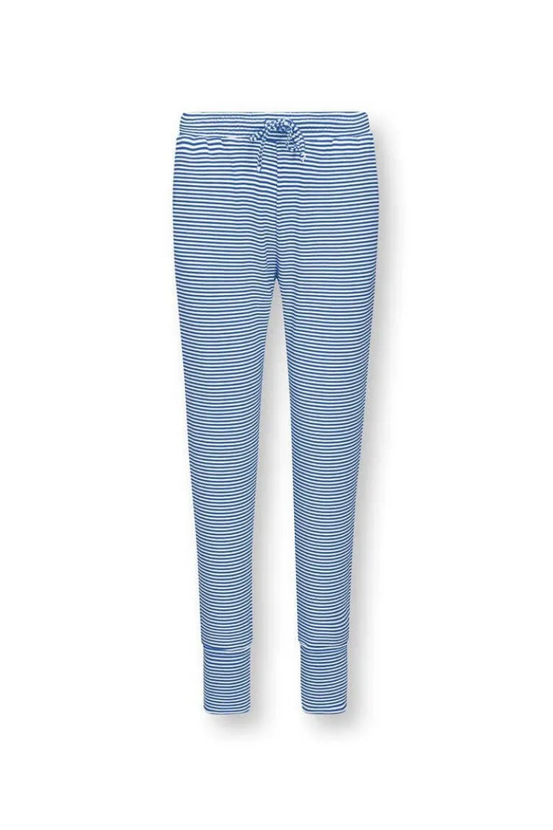 Lange Broek Little Sumo Stripe Kobalt