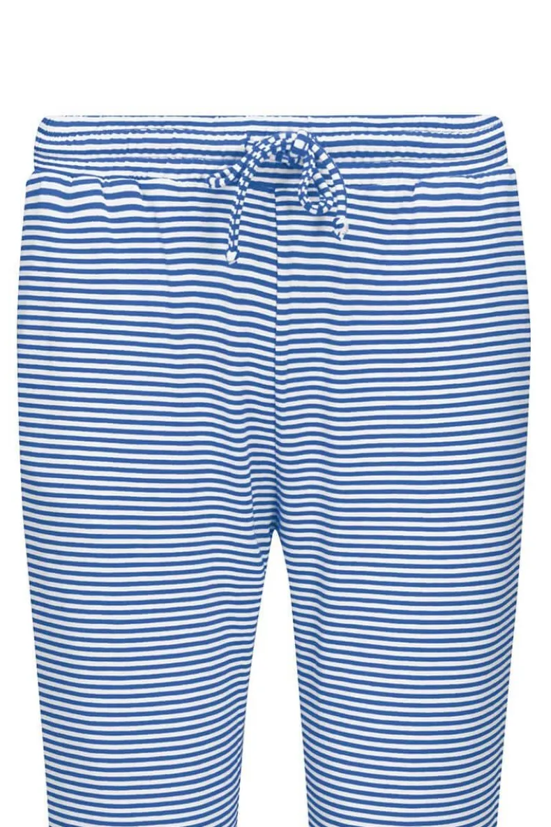 Lange Broek Little Sumo Stripe Kobalt