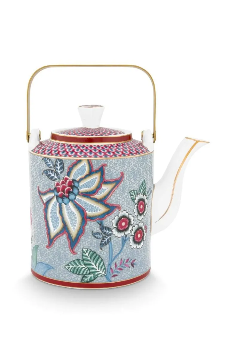 Oriental Flower Festival Theepot Medium