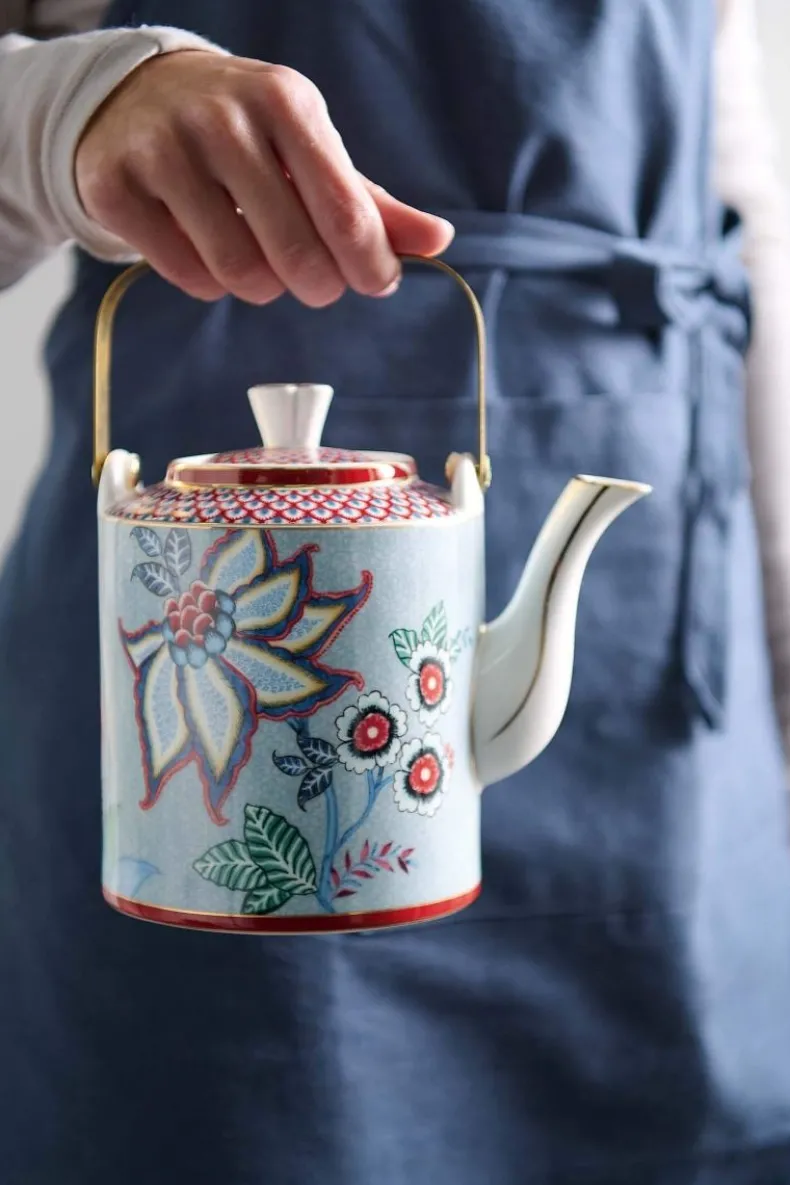 Oriental Flower Festival Theepot Medium