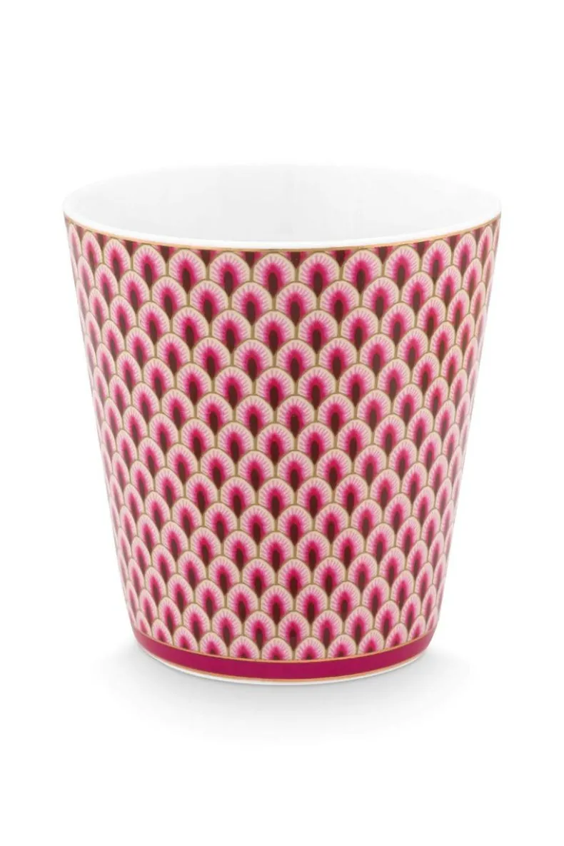 Oriental Flower Festival Set/4 Mokken Donker