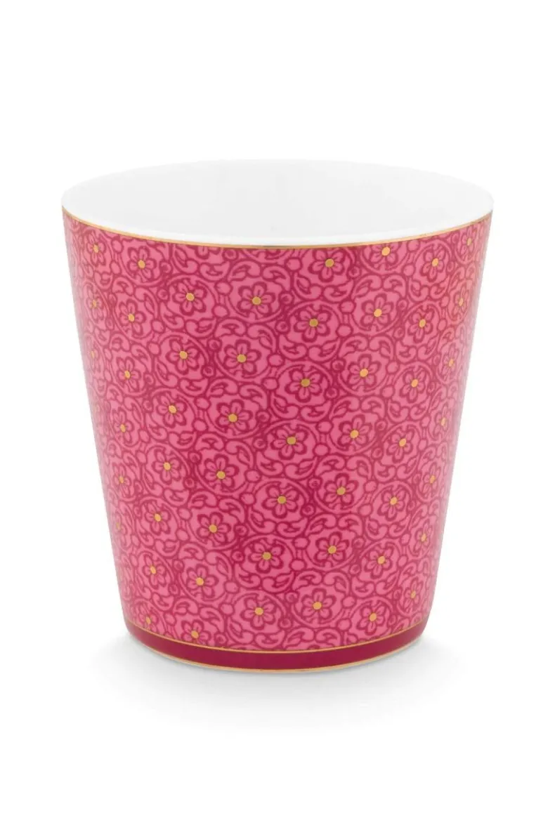 Oriental Flower Festival Set/4 Mokken Donker