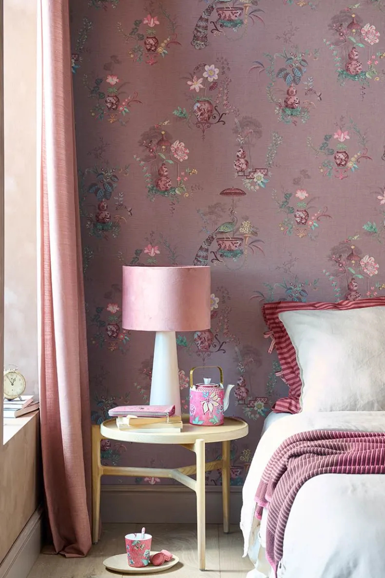 Pip Studio Chinese Porcelain Vinylbehang Mauve