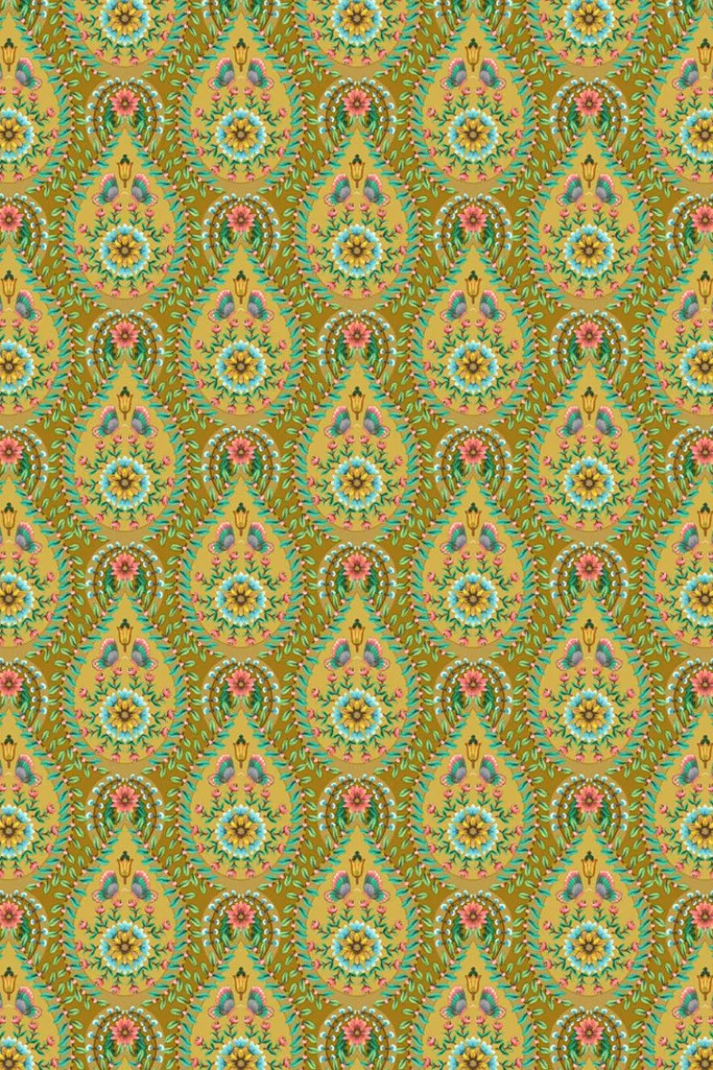 Pip Studio Raindrops Vliesbehang /Oker