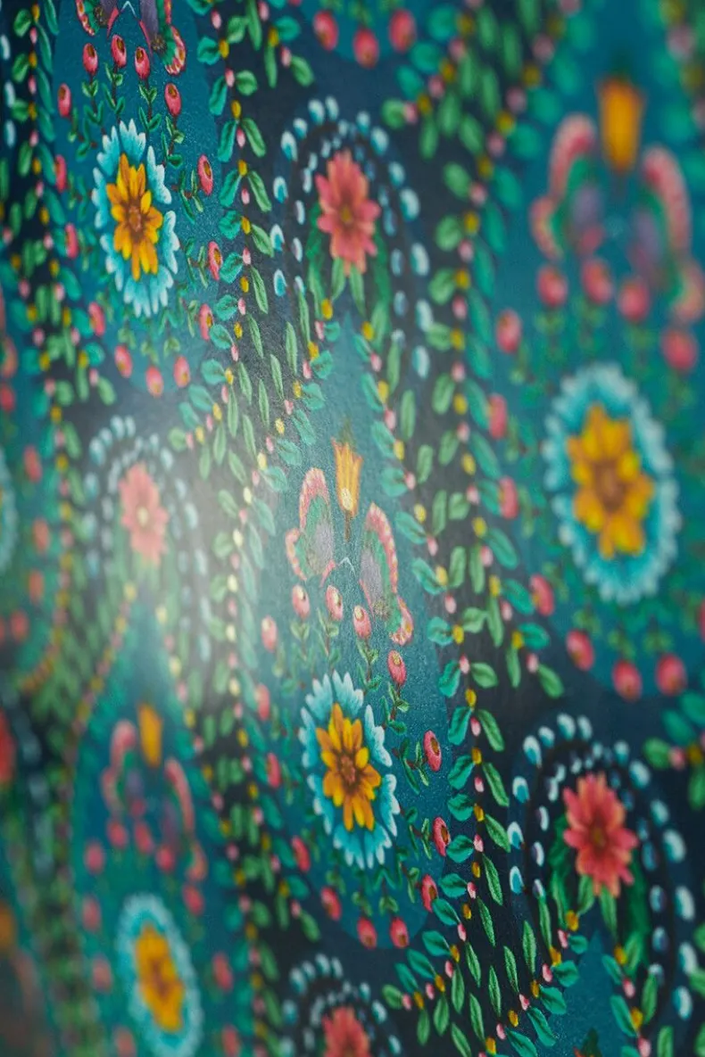 Pip Studio Raindrops Vliesbehang Donker