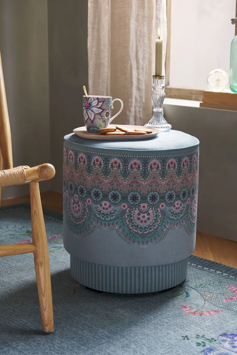 Poef Medium Majorelle Blauw