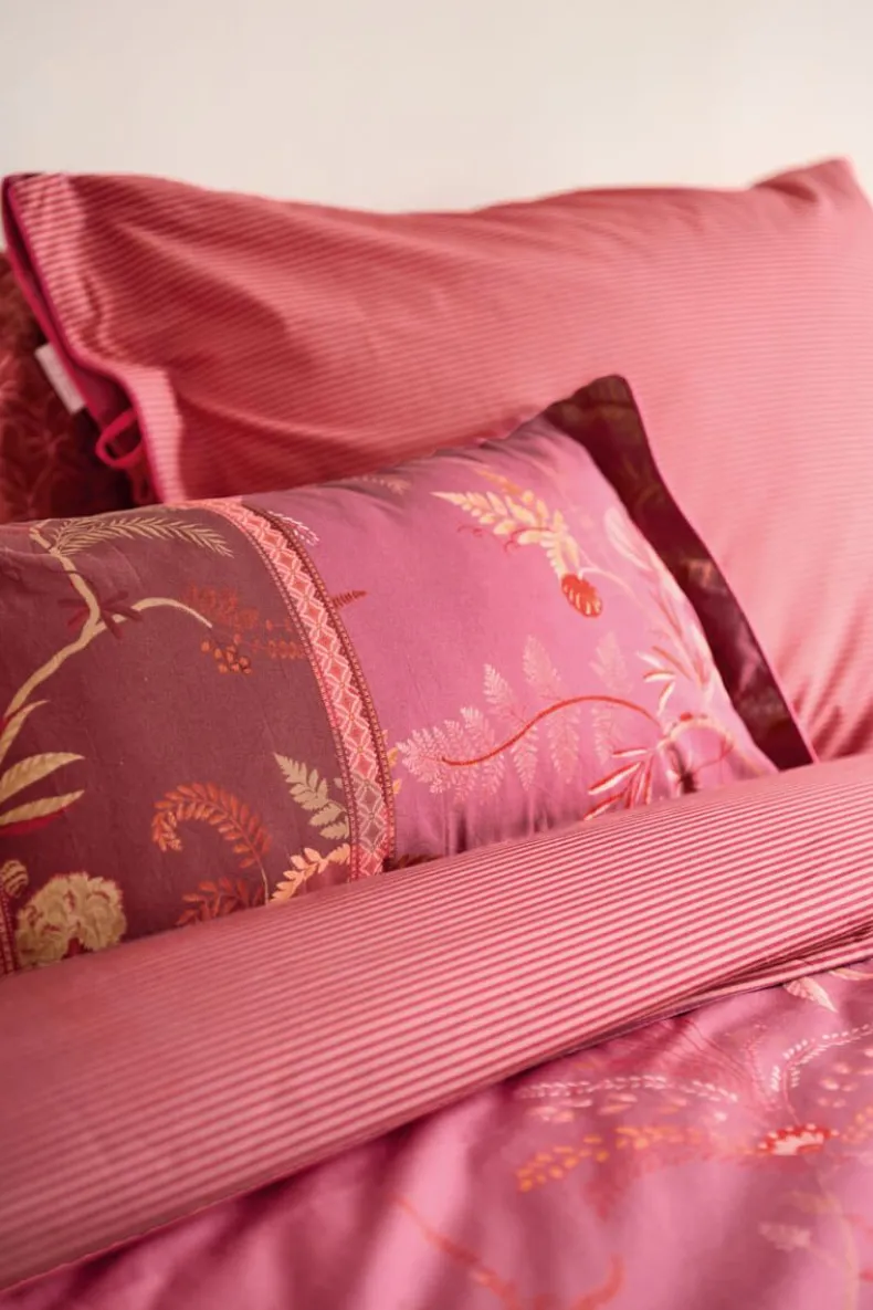 Rechthoekig Sierkussen Isola Roze