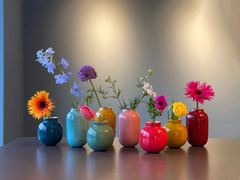 Ronde Mini Vaas 10 Cm