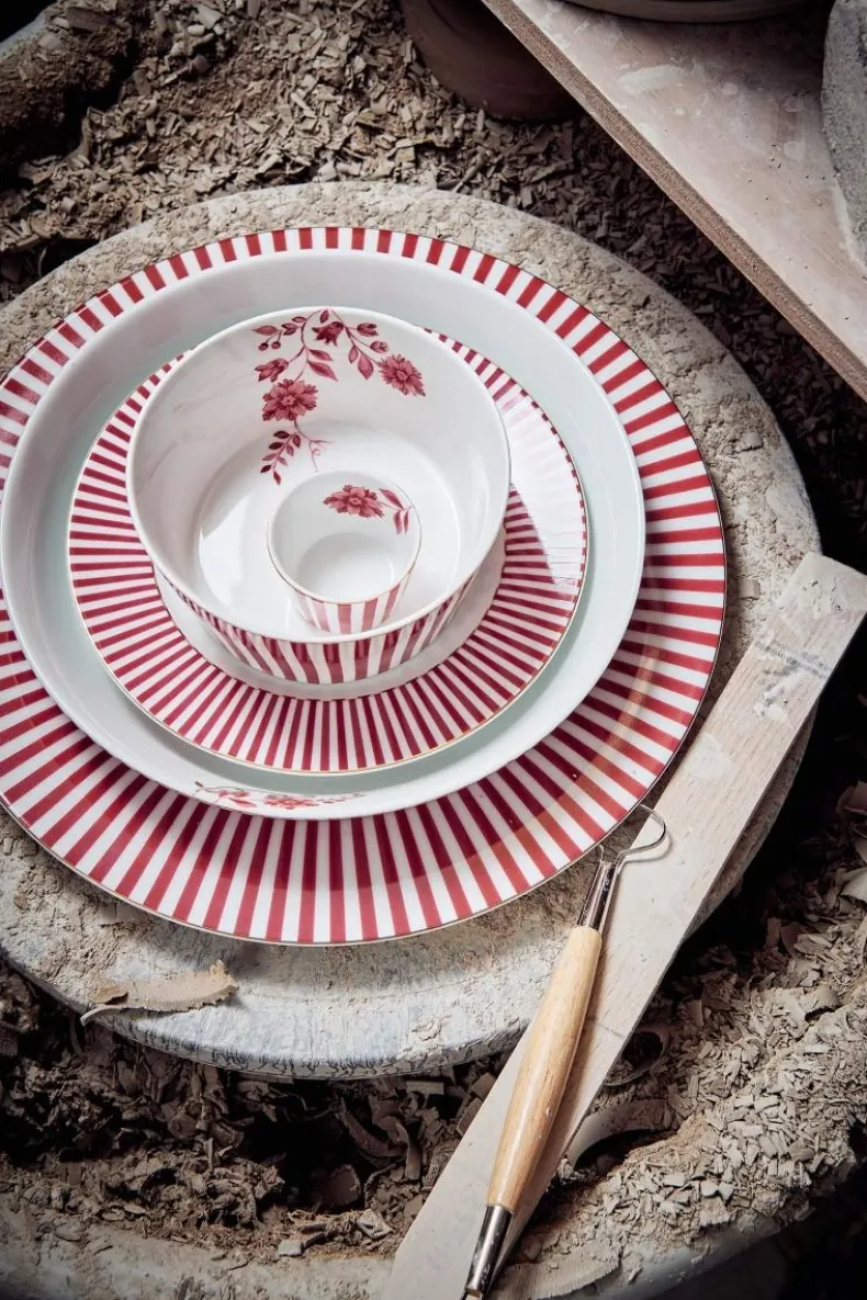 Royal Stripes Dinerbord Donker 26.5Cm