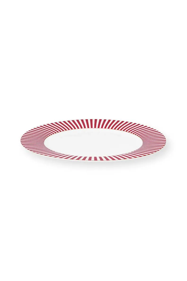 Royal Stripes Dinerbord Donker 26.5Cm