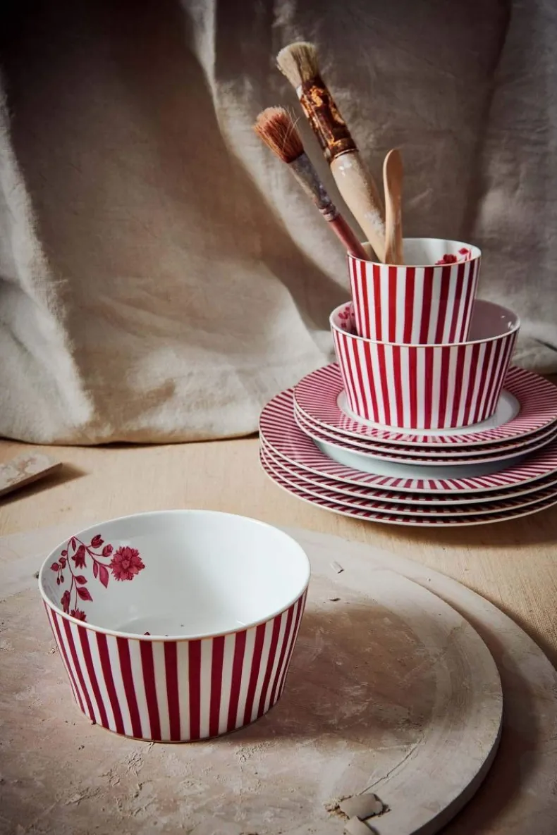 Royal Stripes Kom Donker 12Cm