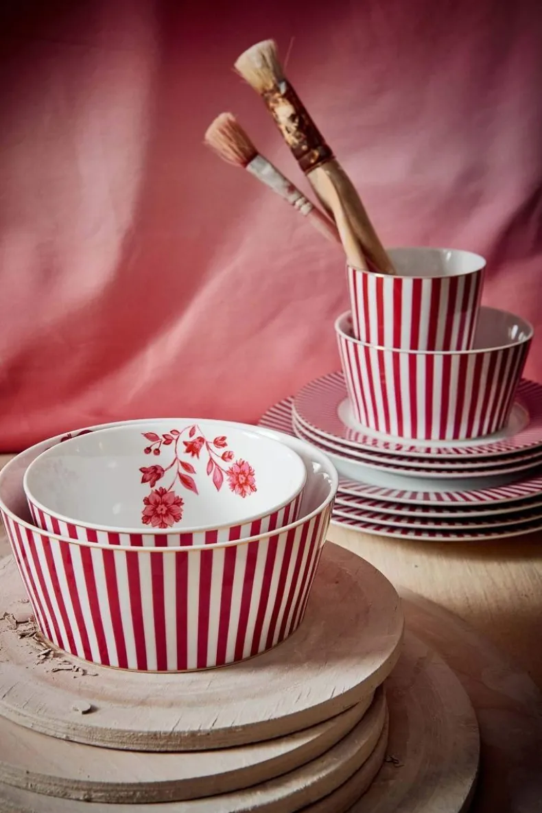 Royal Stripes Kom Donker 15Cm