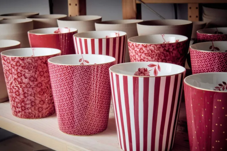 Royal Stripes Mok Donker