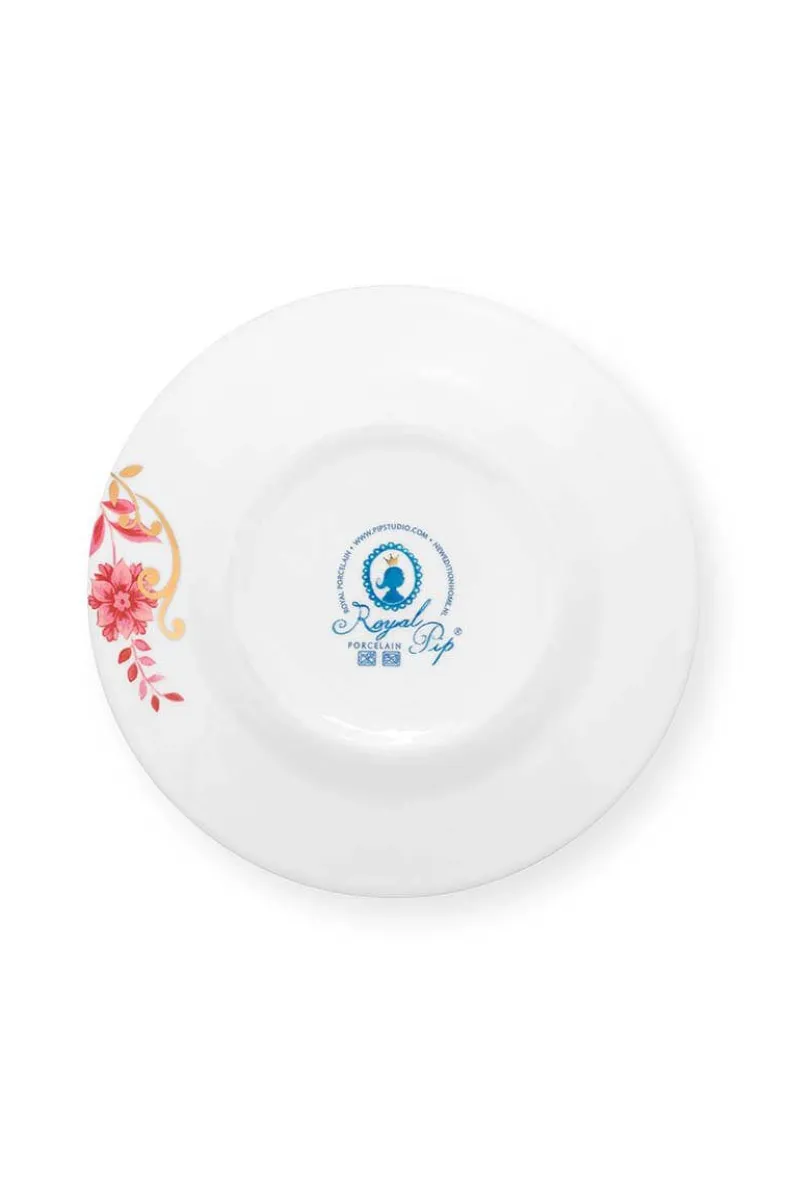 Royal Stripes Petit Four Donkerroze 12Cm