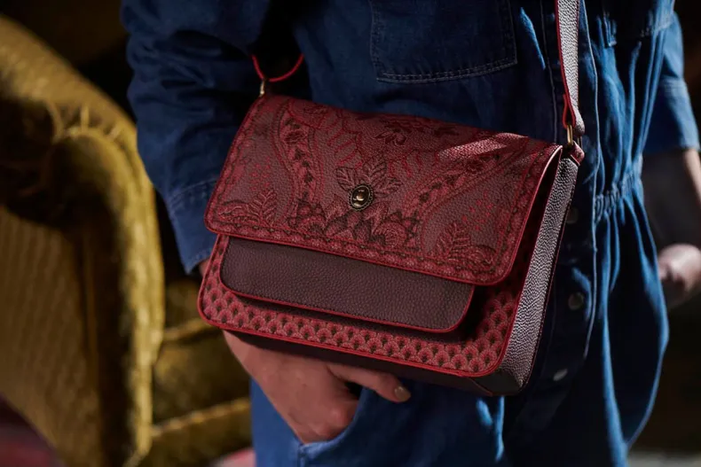 Schoudertas Kyoto Festival Donker