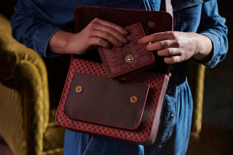 Schoudertas Kyoto Festival Donker