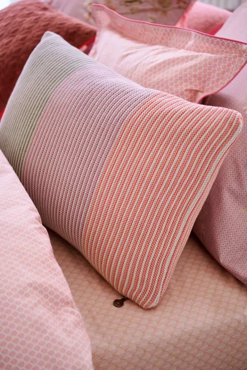 Sierkussen Blockstripe Pastel