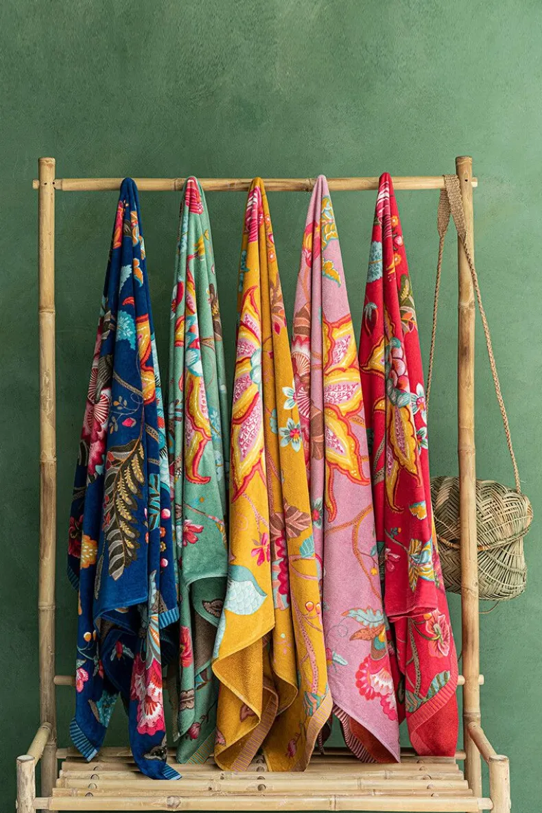 Strandlaken Pip Flowers Geel