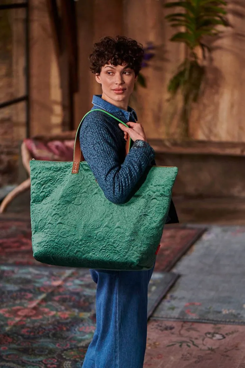 Tote Bag Velvet Quiltey Days