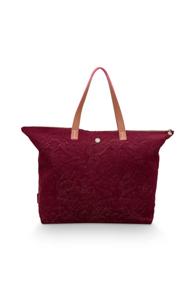 Tote Bag Velvet Quiltey Days