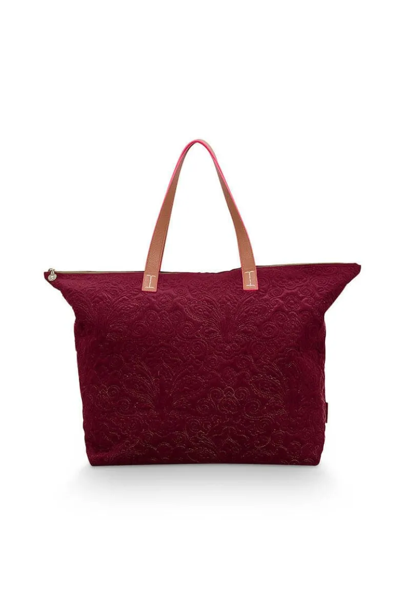 Tote Bag Velvet Quiltey Days