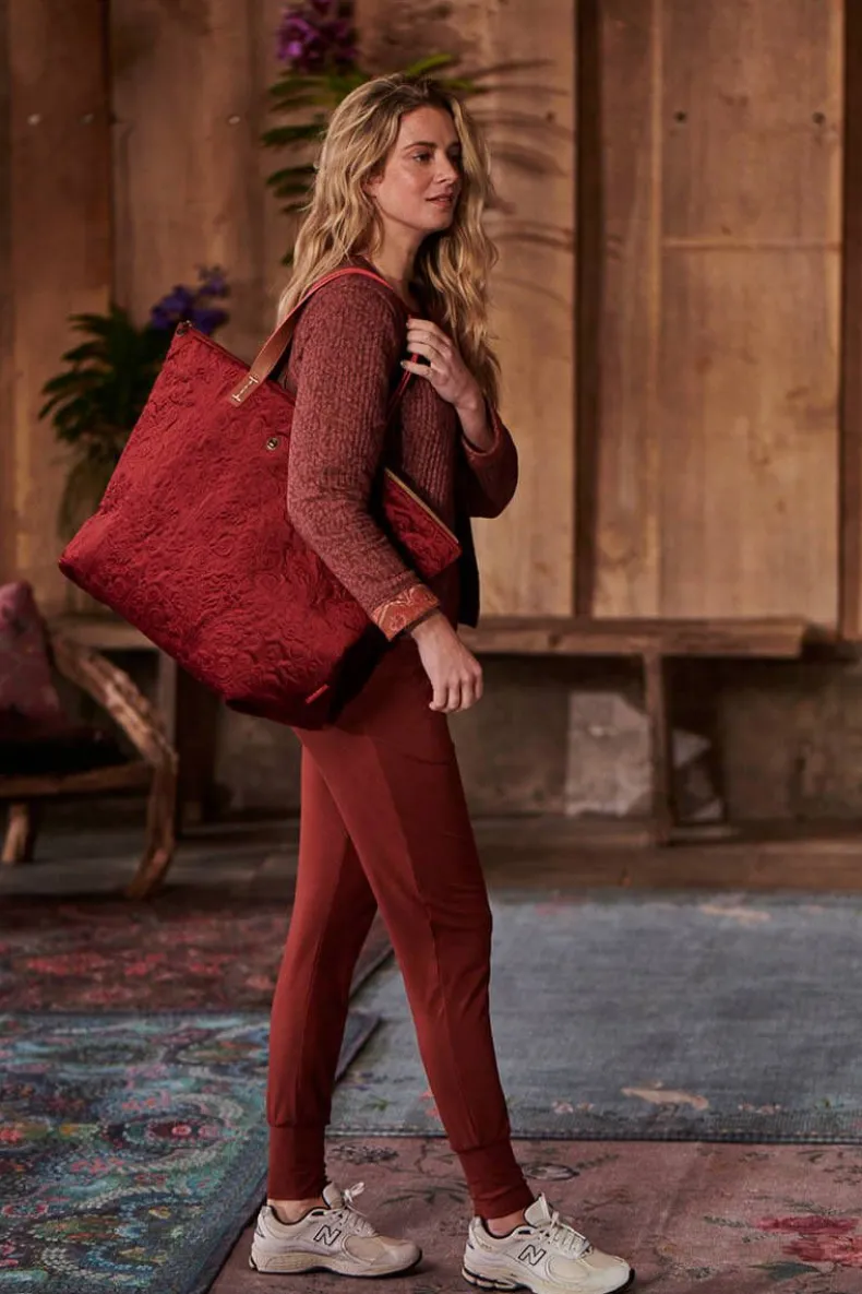 Tote Bag Velvet Quiltey Days