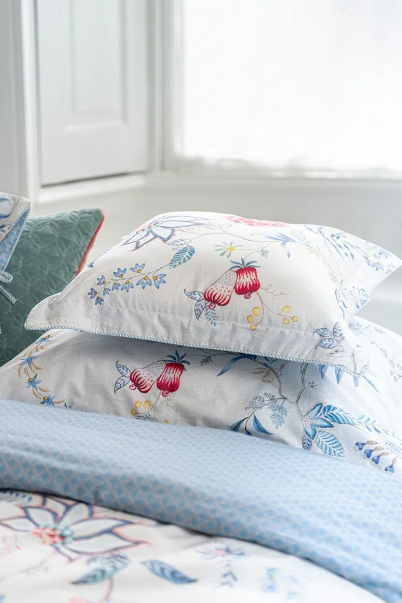 Vierkant Sierkussen Flower Festival