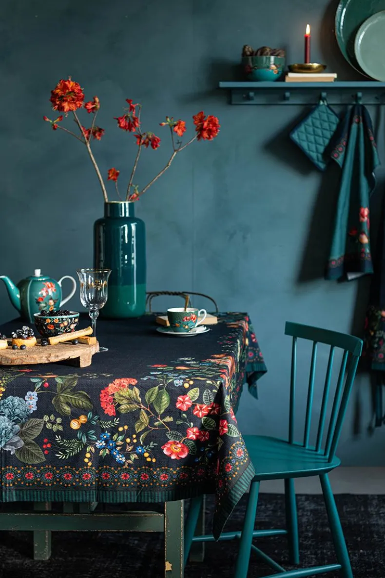 Winter Wonderland Tafelkleed Donker Blauw